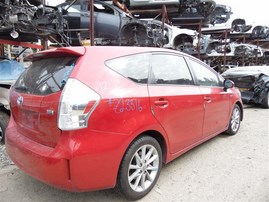 2013 Toyota Prius V Red 1.8L AT #Z23316